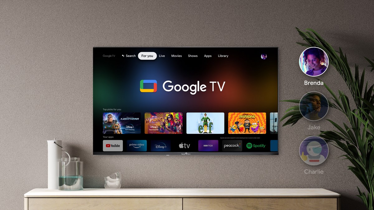 Google TV ekrani